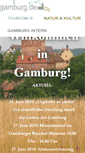Mobile Screenshot of gamburg.de