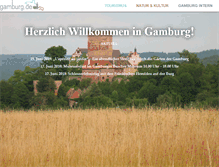 Tablet Screenshot of gamburg.de